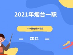 2021年烟台一职3+2都有什么专业