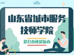 山东省城市服务技师学院是公办还是私办