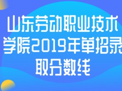 山东劳动职业技术学院2019年单招录取分数线-山东单招网