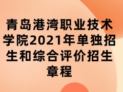 青岛港湾职业技术学院2021年单独招生和综合评价招生章程
